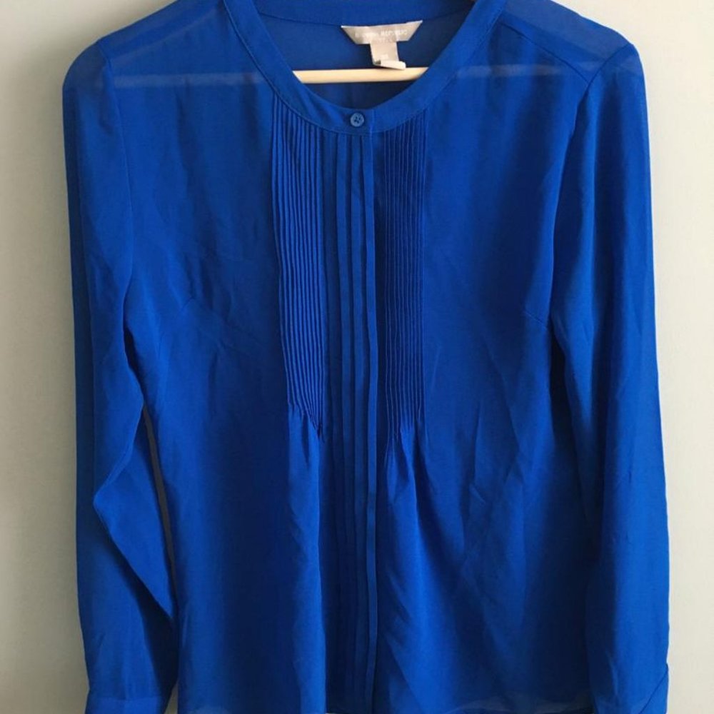 Banana Republic Blue Social Shirt